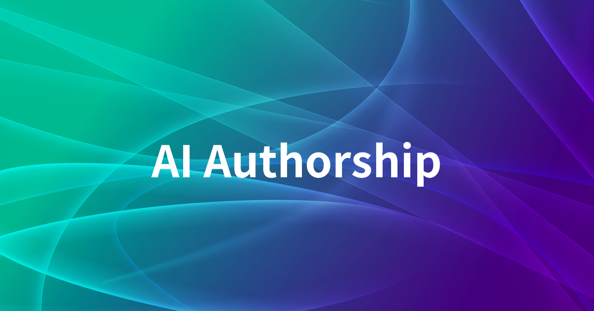 AI Authorship