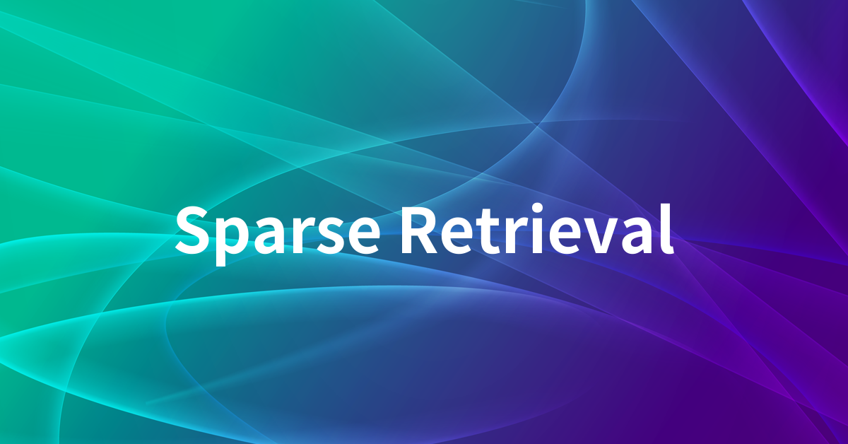 Sparse Retrieval